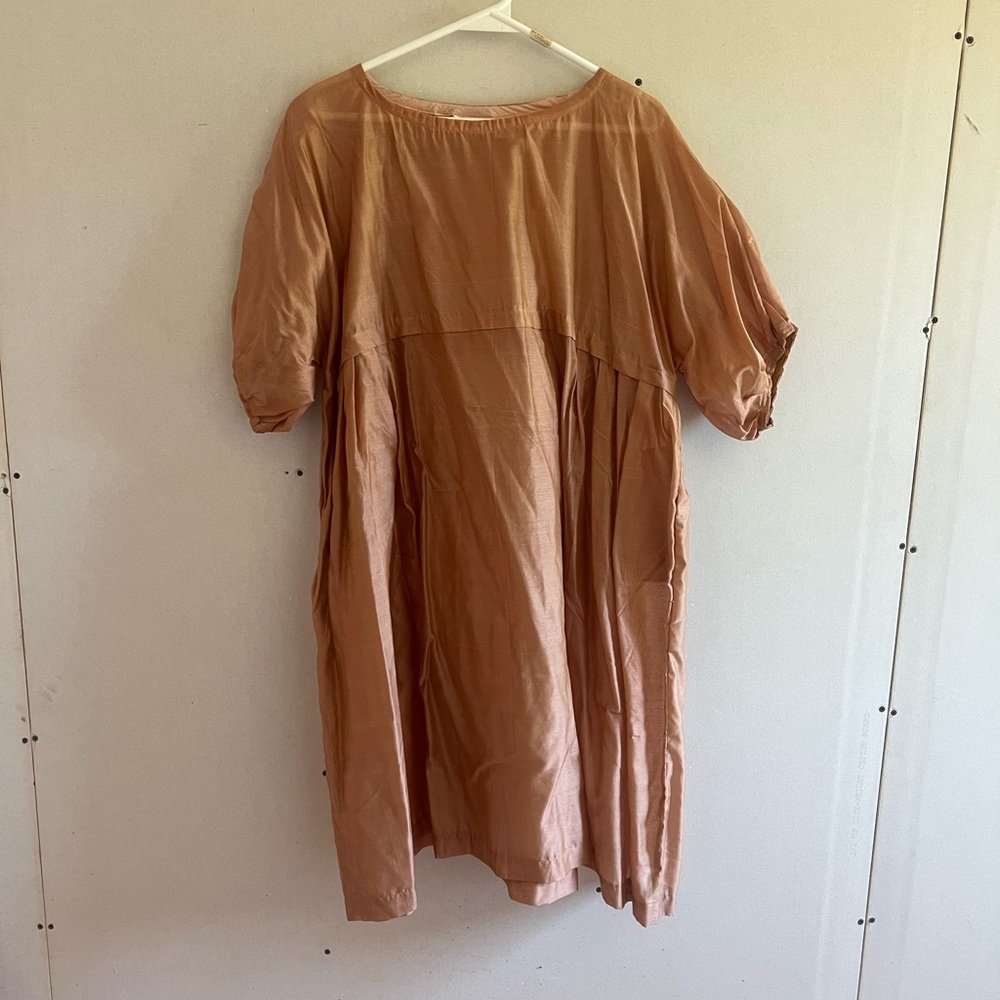 Megan Ileen Crinkle Crop Dress